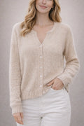 Cardigan en maille cachemire-touch
