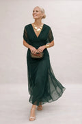 Louise | Robe Maxi de Fête Élégante à Col V