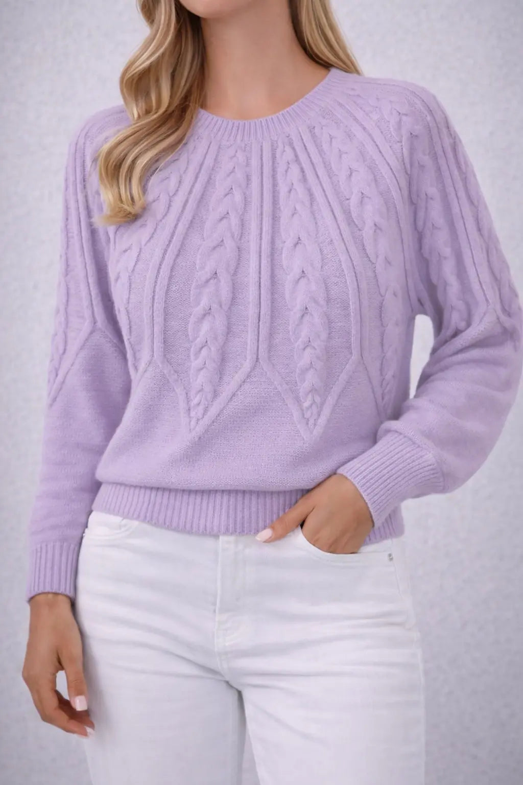 Pull torsadé Élégance Douce