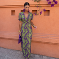 Anna | Robe élégante à motif floral