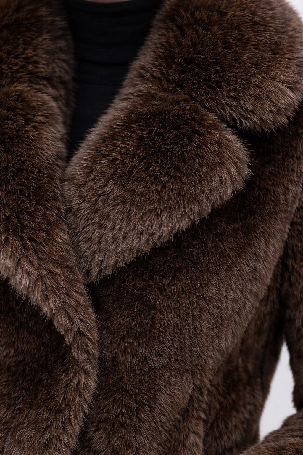 Veste Réversible Suédine & Fausse Fourrure