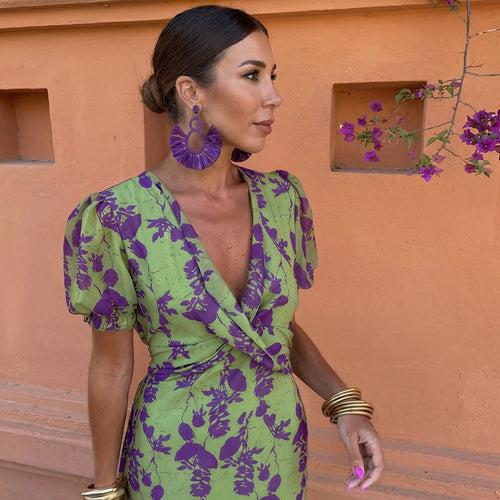 Anna | Robe élégante à motif floral